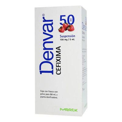Denvar Suspensión 100 Mg\u002F5 Ml, 1 Frasco 50 Ml + Pipeta Dosificadora | Meses sin interés