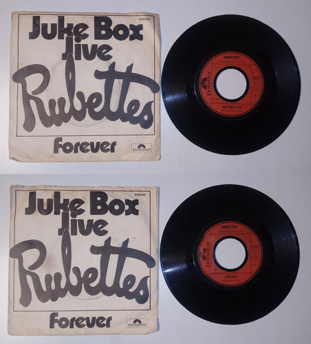 Rubettes Compacto Vinil Imp Usado Juke Box Jive 45 Rpm 1974