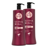 Kit Haskell Quina Rosa Shampoo Condicionador 1l