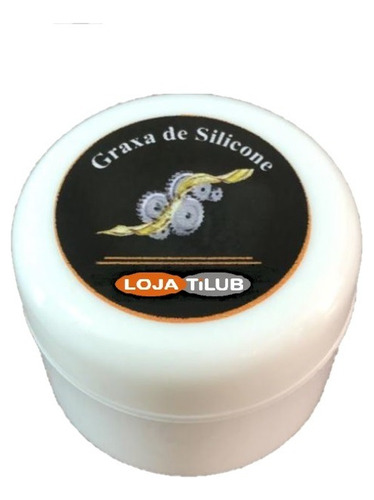 Graxa Branca De Silicone Para Mecanismos E Eletronica 50g