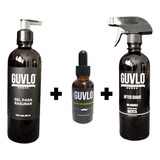 Kit Men Guvlo Gel P/rasurar + After Shave + Aceite Bergamota