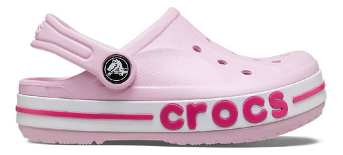 Zueco  Crocs Bayaband Niña Rosado