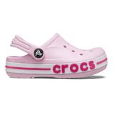 Zueco  Crocs Bayaband Niña Rosado