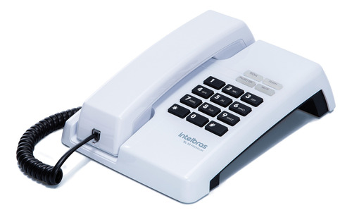 Teléfono Intelbras Tc 50 Premium Fijo - Color Blanco