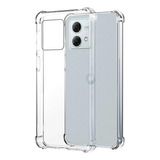 Funda Tpu Esquinas Reforzadas Para Motorola G84 + Glass 9h