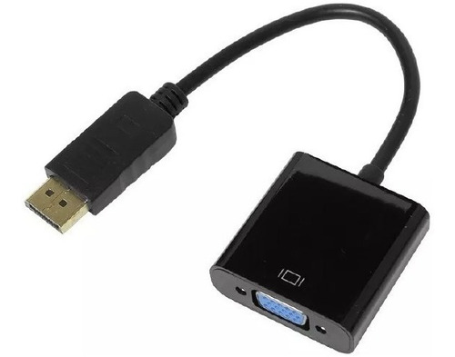 Cabo Adaptador Conversor Displayport Para Vga Vídeo Pc 