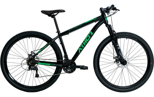 Bicicleta Aro 29 Athor Titan Quadro 17 Alumínio Preto/verde