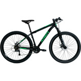 Bicicleta Aro 29 Athor Titan Quadro 17 Alumínio Preto/verde