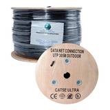 Cable Utp Cat 5e Uso Exterior Aleacion 305 Metros 