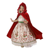 Disfraz De Caperucita Roja Vintage Para Niñas De Princess Pa