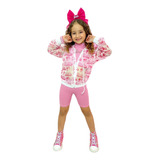 Moda Barbie Blogueirinha 3 Peças Infantil Menina Fashion