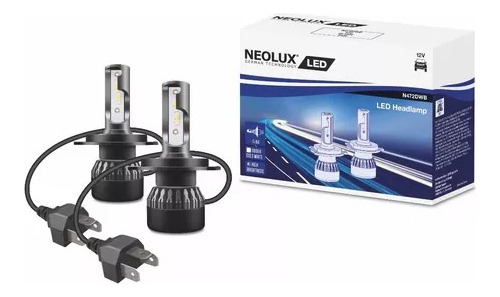 Cree Led Ultima Generacion H4 Garantia 2 Años Luz Blanca