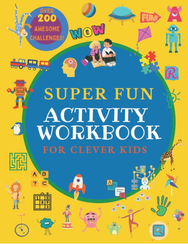 Libro: Cuaderno De Actividades Súper Divertido Para Niños In