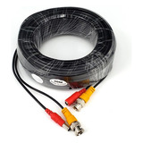 Cable Siames 30 Metros Para Camaras Seguridad Cctv Bnc Video