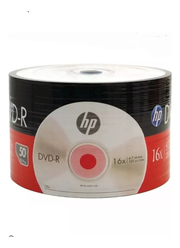 Caja De Discos Hp Dvd-r 16x 4.7 Gb 900 Unidades ( Nuevo ) 