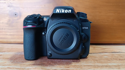  Nikon D7500 Dslr Color  Negro