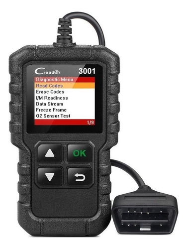 Automotive Scanner Launch Cr3001 Obdii/eobd + Can English .