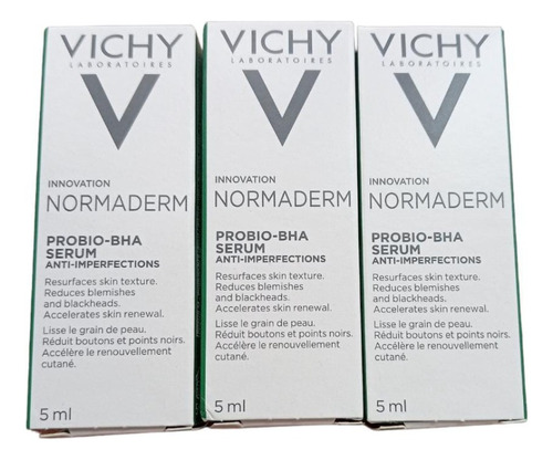 Serum Vichy Normaderm Probio Bha Miniaturas 3 Pzas 15 Ml
