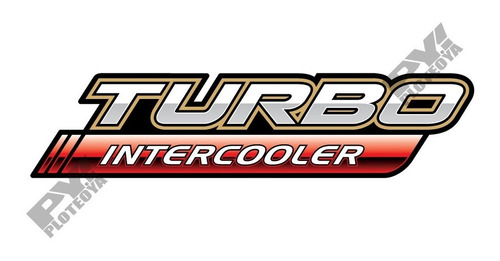 2 Calcos Turbo Intercooler Compatible Para Toyota Hilux