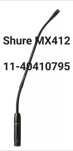 Microfono Shure Mx412s/c Cardioid Condenser 12' Gooseneck