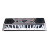 Teclado Piano Electrónico Micrófono Usb 61 Teclas Mq-001