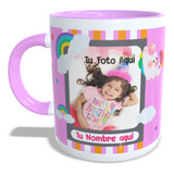 Recordatorio Fiesta Infantil Niña Taza Mug 11 Oz X 12 Uni