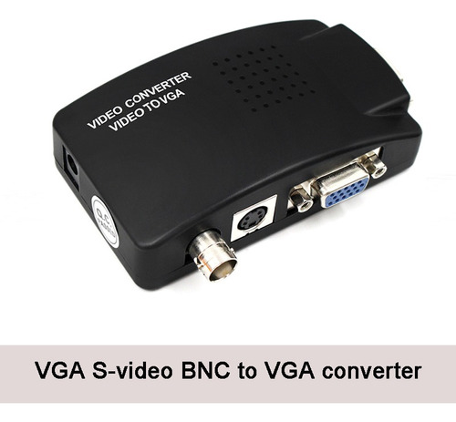 Convertidor Adaptador Bnc , Video Rca A Vga S-video