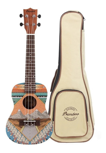 Ukulele Bamboo Patagonia Sapele Concierto Bu-23-patagonia  