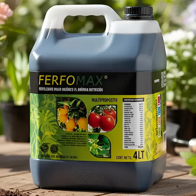 Fertilizante Orgánico Foliar Oro Verde 4l Máxima Nutrición  | Meses sin interés