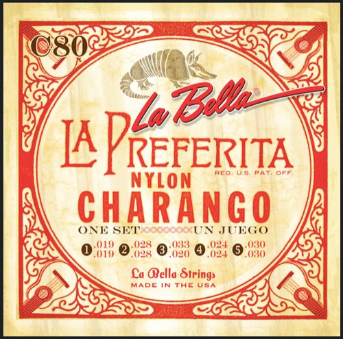 Cuerdas Charango - La Bella - Sonidos Porteños