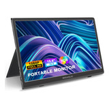 Monitor Portátil Bigasuo B-158, 1080p, 15,6'', Usb-c, Hdmi