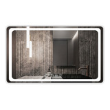 Espejo Led Touch Baño 3 Modos Con Función Antivaho 50*70cm