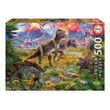 Puzzle Rompecabezas 500 Piezas Encuentro De Dinosaurios Educ
