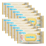 Kit C/12 Toalha Umed Lara Baby Premium C/100un