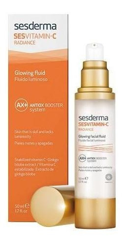 Crema Sesderma Sesvitmin-c Radiance Fluido Luminoso Ax+ X50m