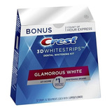 Crest 3d Whitestrips, Glamorous White, Kit De Tiras De Blan.