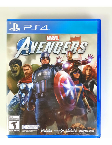 Marvel Avengers Ps4 + Película Lenny Star Games