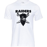 Playera Logo Modificado Raiders De Las Vegas. Nfl