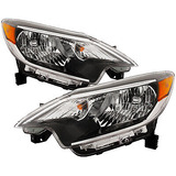 Headlights For Nissan Versa Note 17-19 Left Driver Right Eei