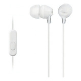 Fone De Ouvido In-ear Sony Ex Series Mdr-ex15ap Branco