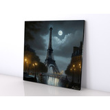Cuadro Decorativo Lienzo Sublimado De Torre Eiffel Paris