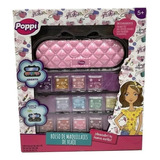 Set De Maquillaje Poppi Desplegable Abanico Nuevo Nenas 5669