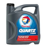Aceite Total Quartz 7000 Semisintetico 10w40 Nafta Logan