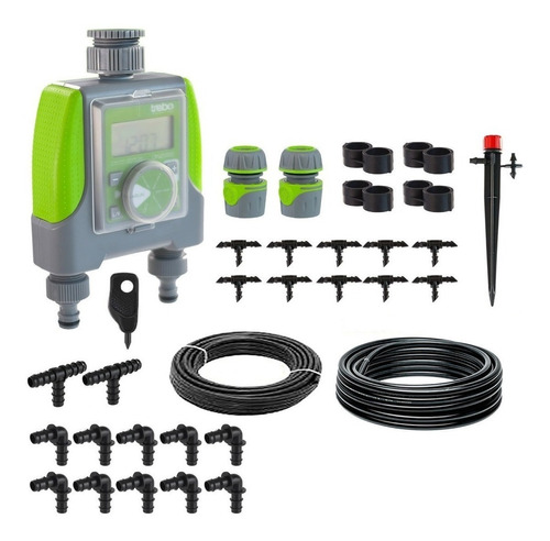 Kit De Riego Automatico Trebo Hasta 50 Macetas Goteo