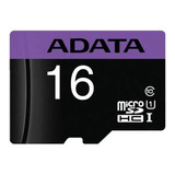 Memoria Adata Microsdhc 16gb Uhs-i Clase 10 Con Adaptador