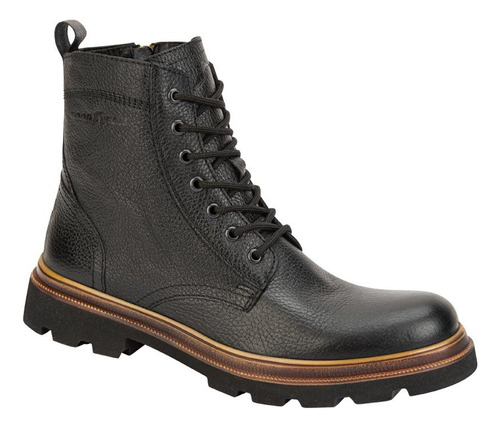 Bota Heavy De Caballero  Goodyear 2052 Color Negro