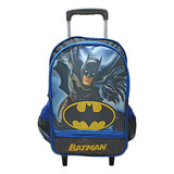 Mochila Batman De Rodinhas Infantil Escolar