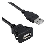 Cable De Enchufe Usb 2.0 Para Coche, Suv, Montaje Empotrado