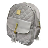 Mochila Mini Eco Cuero Mujer Bolso Dama Cod 5212