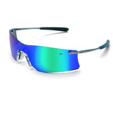 Lentes Mcr Safety T411g Rubicon Espejo Esmeralda Sin Marco